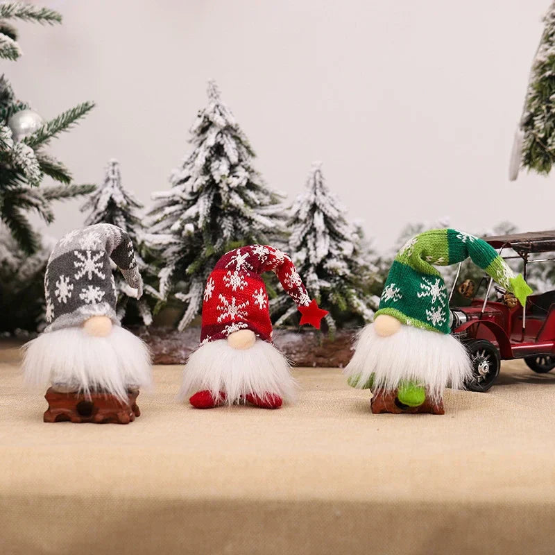 Enchanting Light-Up Christmas Gnome with Luxury Glow