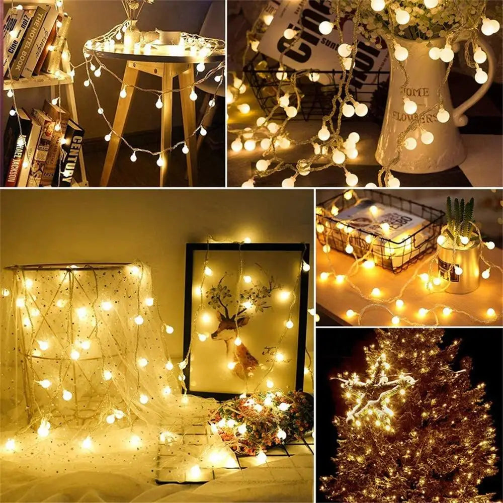 GlowSphere String Lights - Enchanting Decoration for Parties