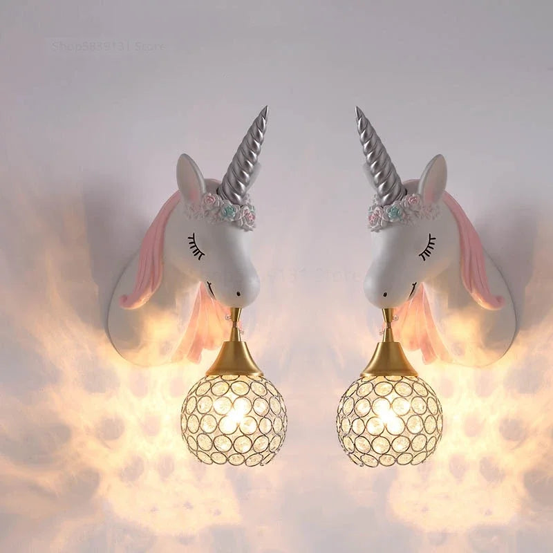 UnicornLight – Playful Wall Lamp for Children's Room