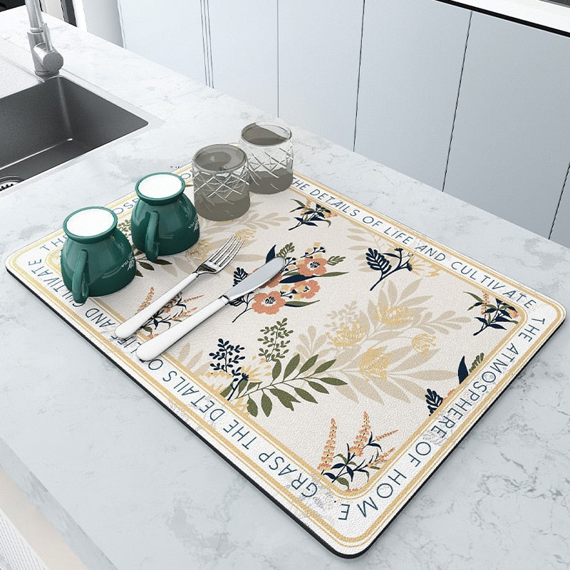 AbsorpTowel Mat - Non-slip, Ultra-absorbent and Stylish