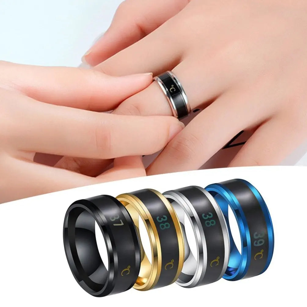 ThermoRing – Stylish Unisex Temperature Monitoring Ring