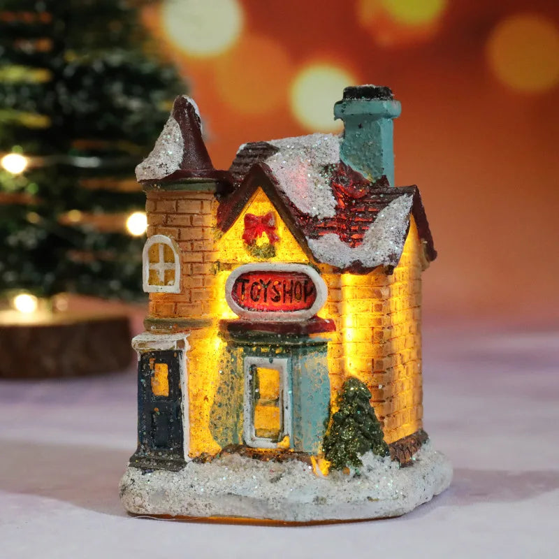 ChaletGlow Lights - Magical Christmas Villages for Atmospheric Decoration