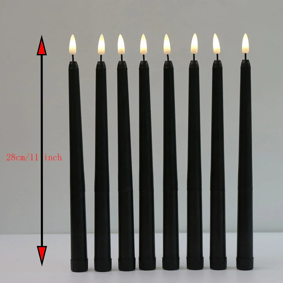 Nightfall LED Candles - Mystic Black LED Candles for Halloween