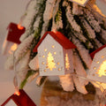 Enchanting Wooden LED House Light Strip – Create Magic and Warmth This Christmas