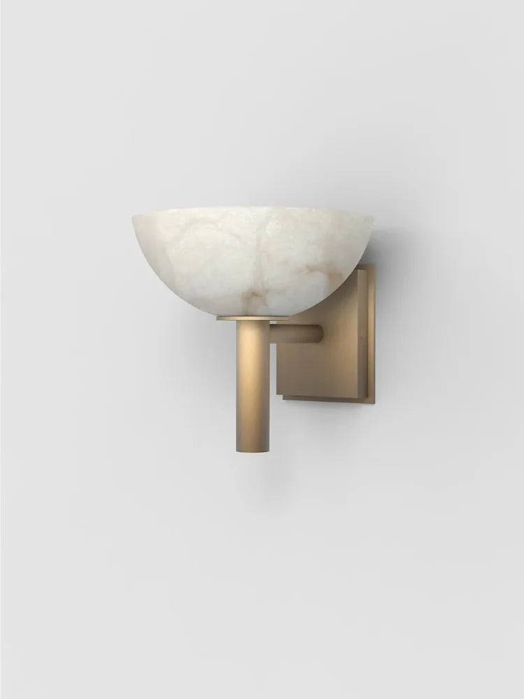 MarbleLuxe – Elegant Antique Marble Wall Lamp