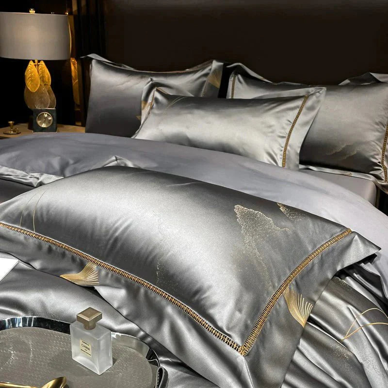 Golden Mist – Luxury Egyptian Cotton Duvet Cover