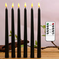 Nightfall LED Candles - Mystical Black LED Candles for Halloween