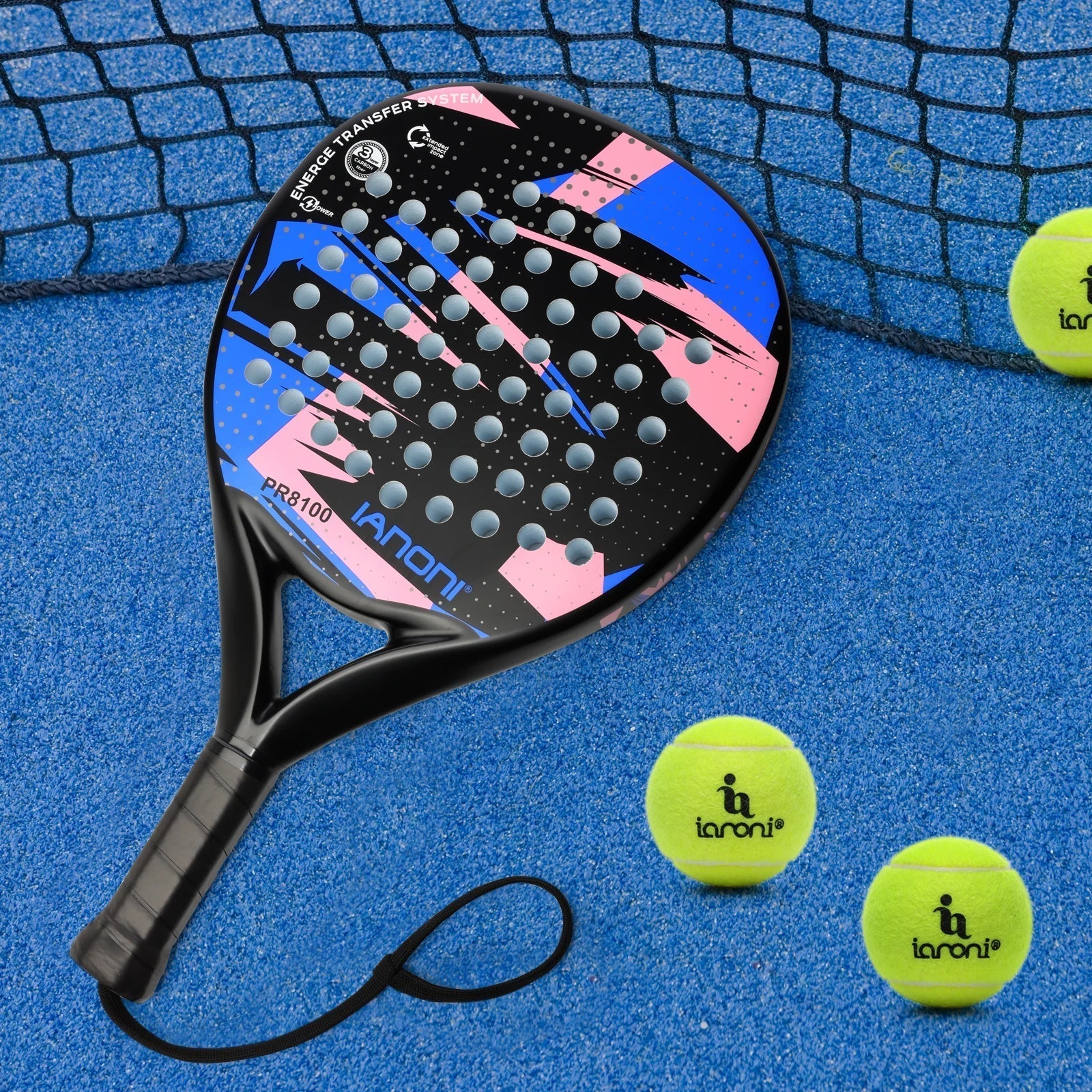 PadelProFlex Padel Racket – Luxury Carbon Racket for Unrivalled Performance