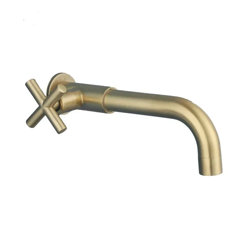 Luxury Wall-Mounted Faucet with Waterfall Design for Bathroom Renovation