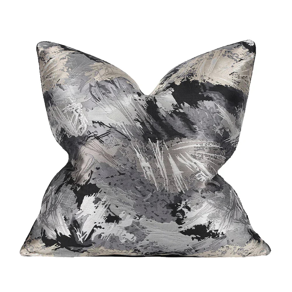 LuminaRest Pillowcase - Luxurious Pillowcase with Abstract Design for Modern Interiors