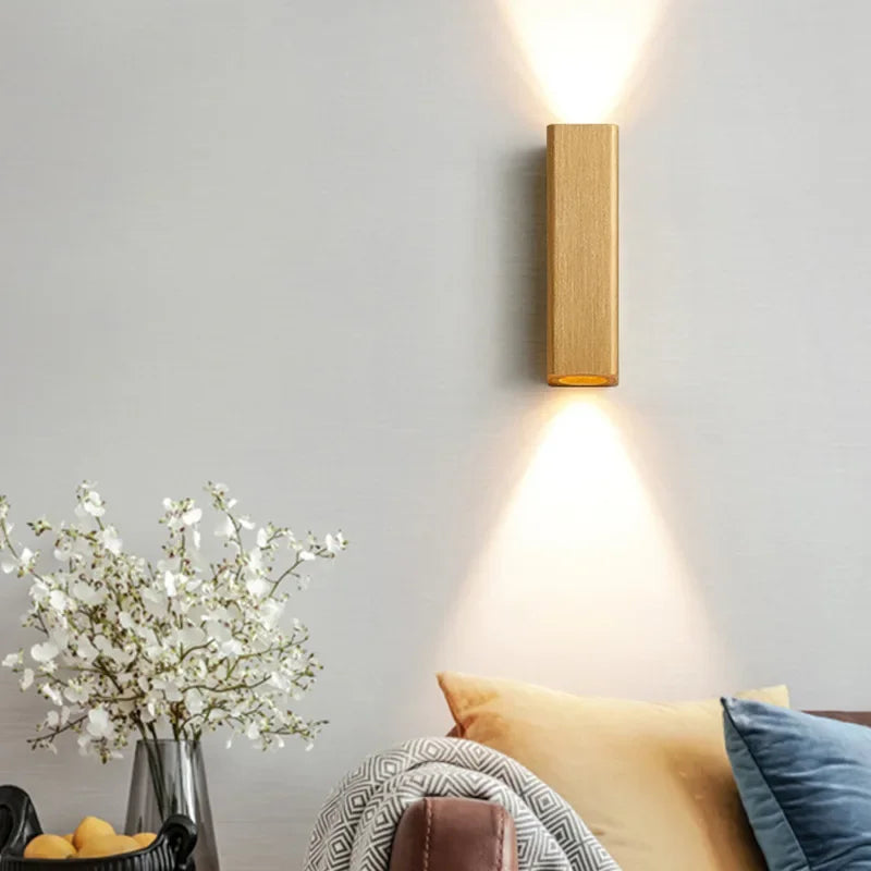 GlowLuxe - Stylish LED Wall Lamp for Bedroom