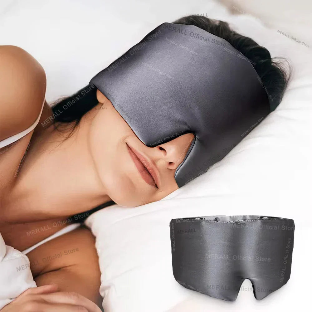 Soie D'Or – Luxury Silk Sleep Mask for Ultimate Relaxation