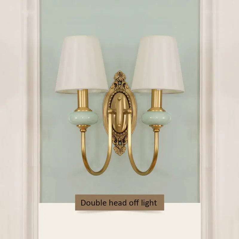 CopperGlow - Elegant Vintage Wall Lamp for Home