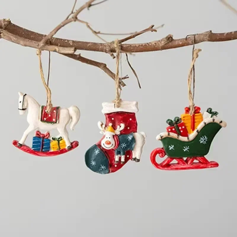 FrostyAntlers Socks - Festive Moose Christmas Decoration
