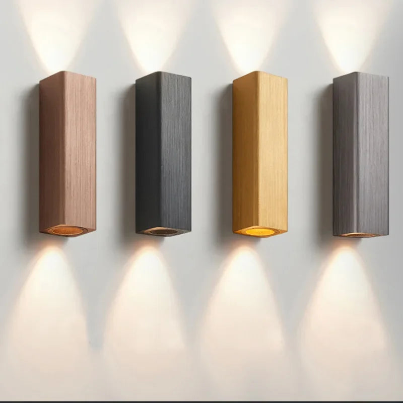 GlowLuxe - Stylish LED Wall Lamp for Bedroom