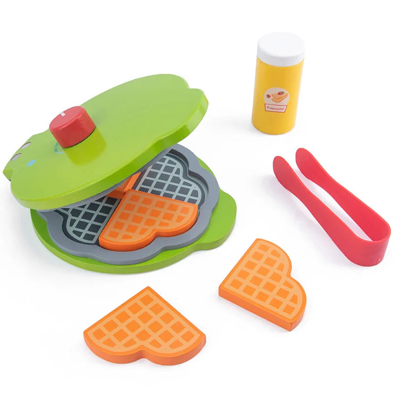 WoodPlay Set – Realistic Wooden Kitchen Toys