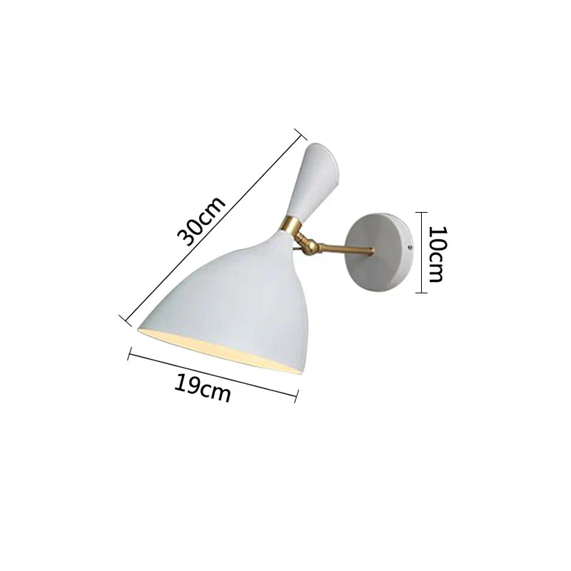 Luminous Haven – Industrial LED Bedroom Lamp