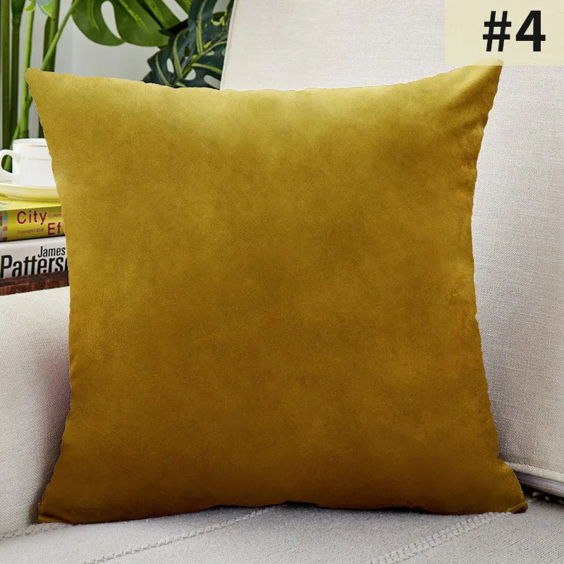 Elegant Velvet Cushion Cover - for Luxurious Interiors