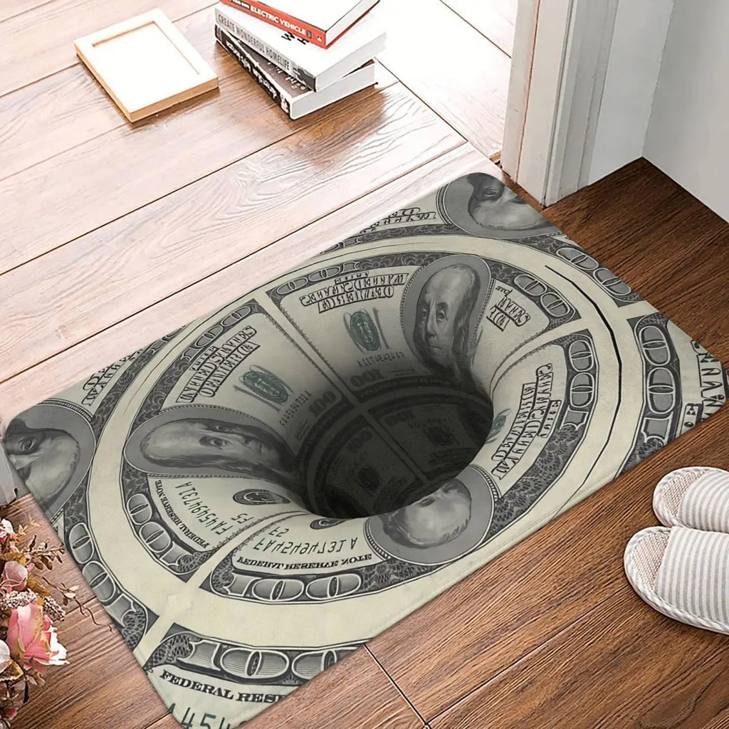 EcoMat – Green Fiat Dollar Doormat for Access