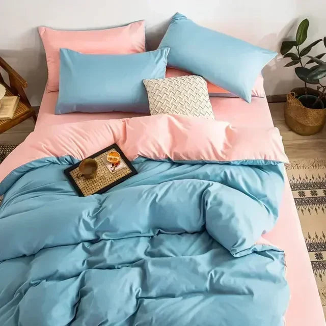 DuoDream Duvet - Stylish Reversible Duvet Cover for Comfort