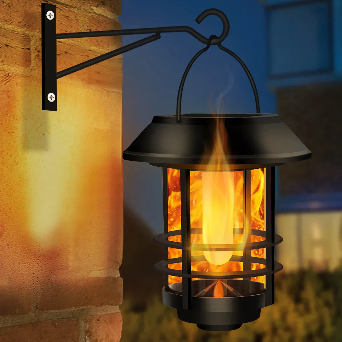 EcoGlow – Stylish Solar Outdoor Lantern