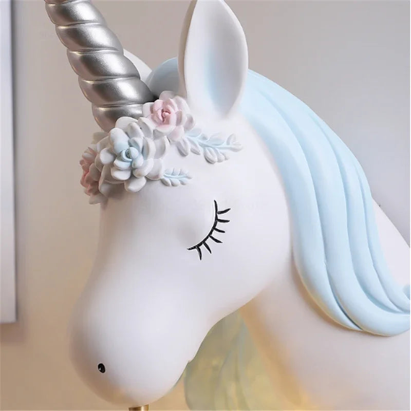 UnicornLight – Playful Wall Lamp for Children's Room