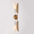 LuxeGlam - Gold Industrial Wall Lamp for Home and Hotel