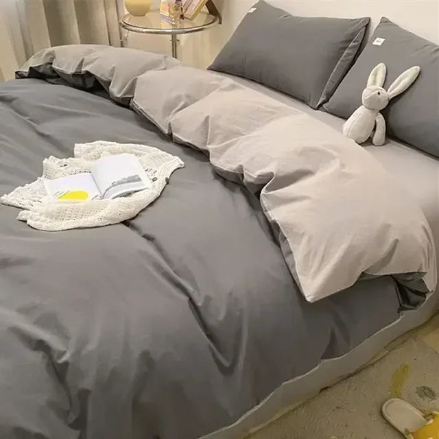 DuoDream Duvet - Stylish Reversible Duvet Cover for Comfort