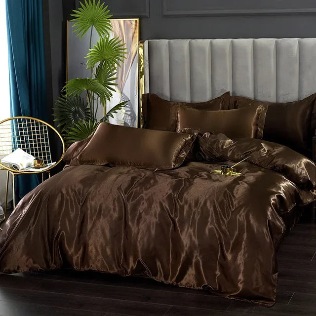 SatinDream Bedset - Luxury Satin Bedding for Dreamlike Nights