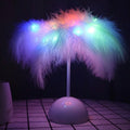 FeatherLuxe Lamp - Enchanting Table Lamp for Warmth and Ambiance
