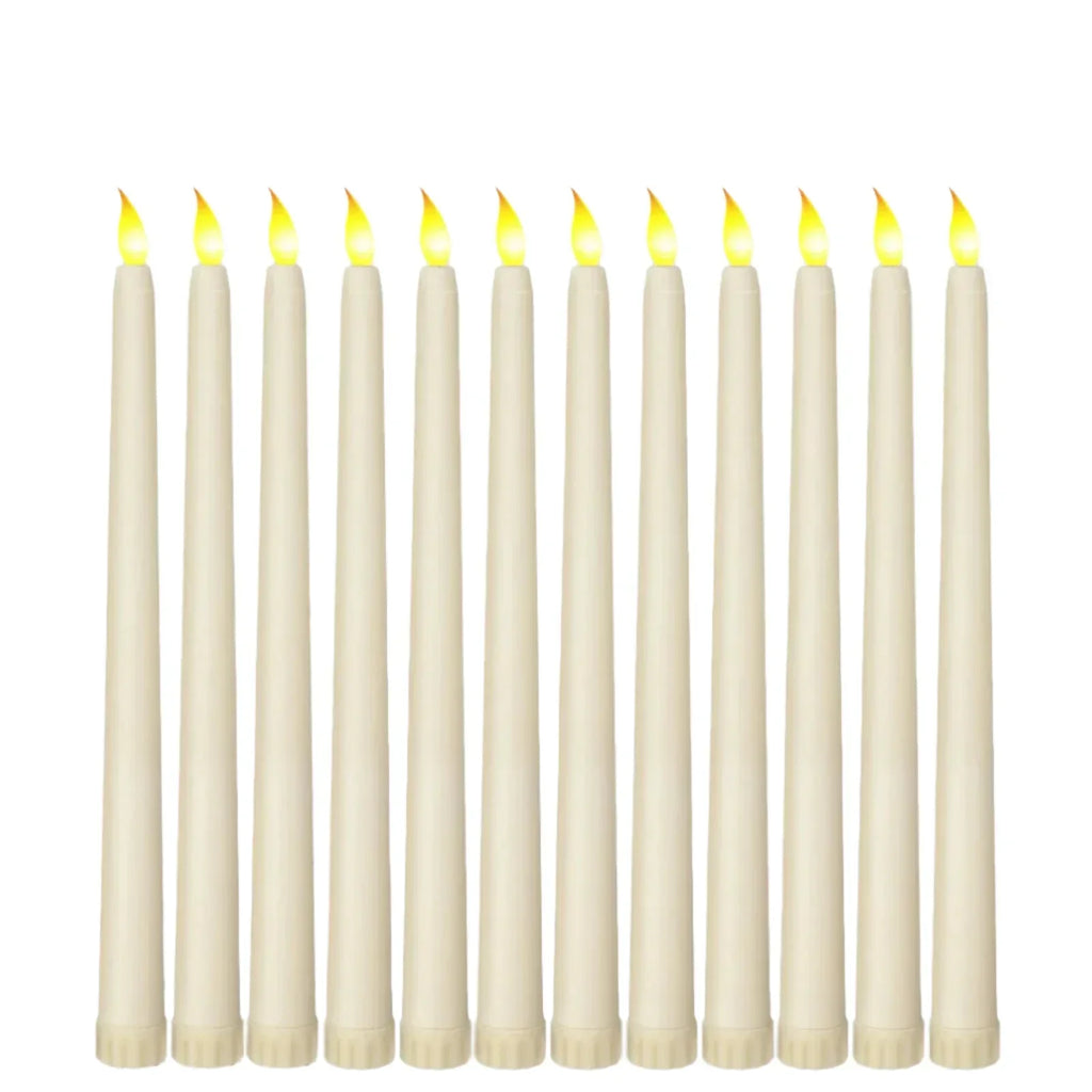Shadowglow – Elegant Black LED Candles for a Magical Atmosphere