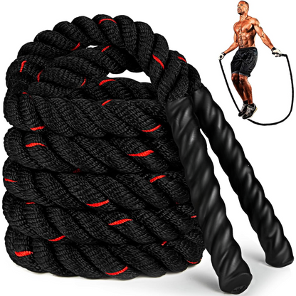 PowerJump - Heavy Adjustable Training Skipping Rope