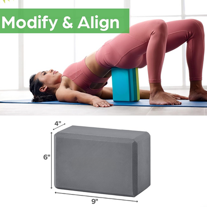 SupportFlex - Non-slip Yoga Block made of EVA