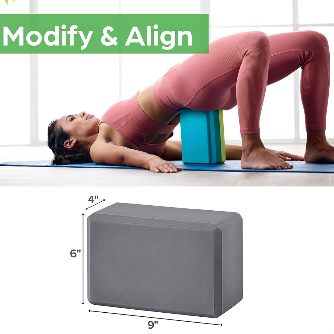 SupportFlex - Anti-slip Yoga Block made of EVA