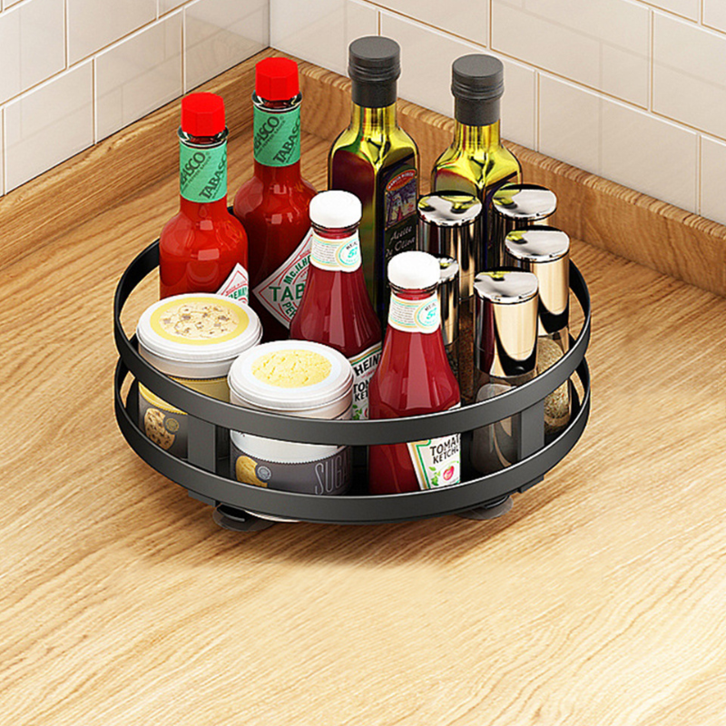 360° Rotatable Multifunctional Storage Rack