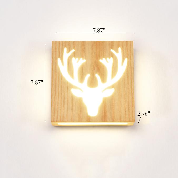 NatureShine – Atmospheric Wooden LED Wall Lamp