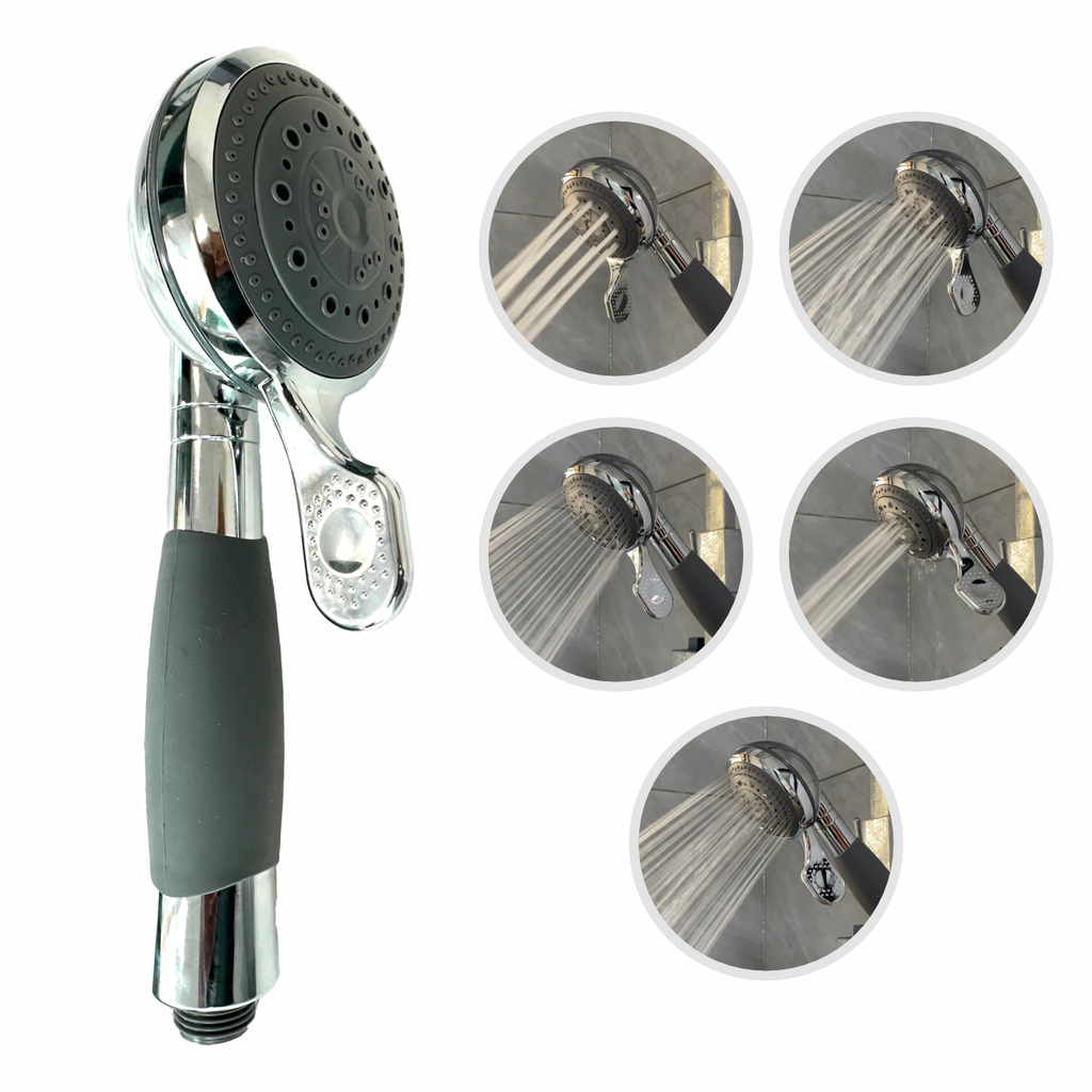 SafeShower - Comfortable Shower Head for Seniors with 5 Modes
