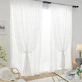 Elegance Sheer Curtain - Airy Transparent White Window Covering