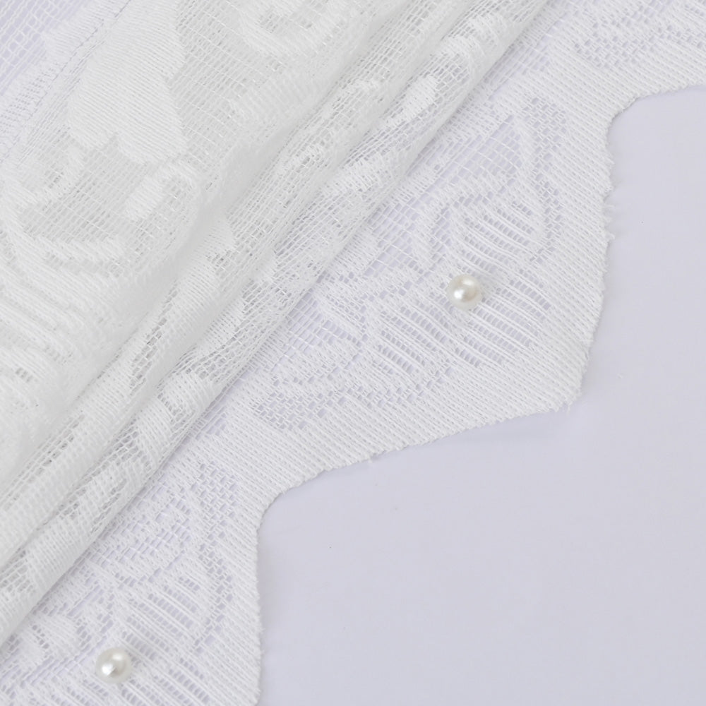 Elegance Sheer Curtain - Airy Transparent White Window Covering