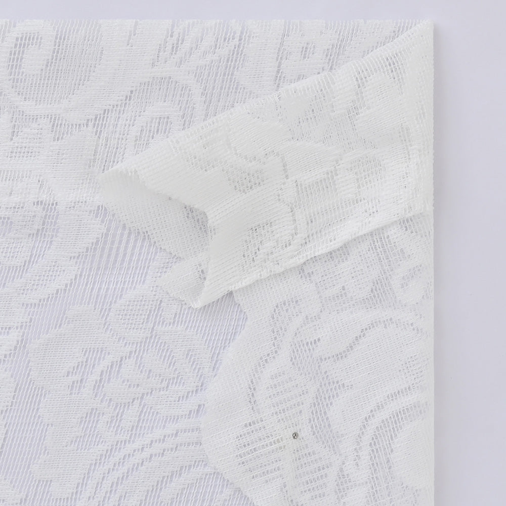 Elegance Sheer Curtain - Airy Transparent White Window Covering