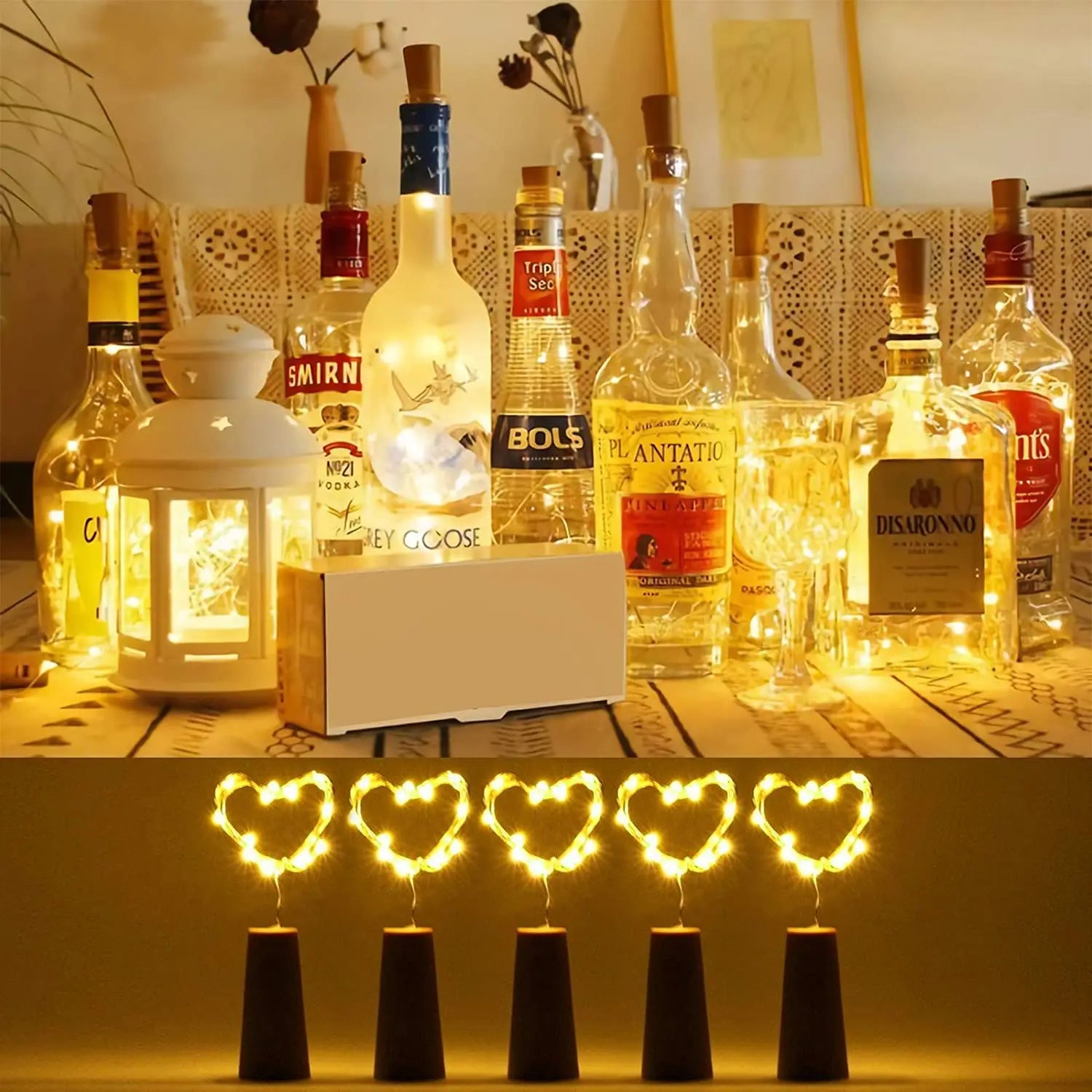 ClarteFestive Christmas Lights - Enchanting LED Curtain Lights for Parties