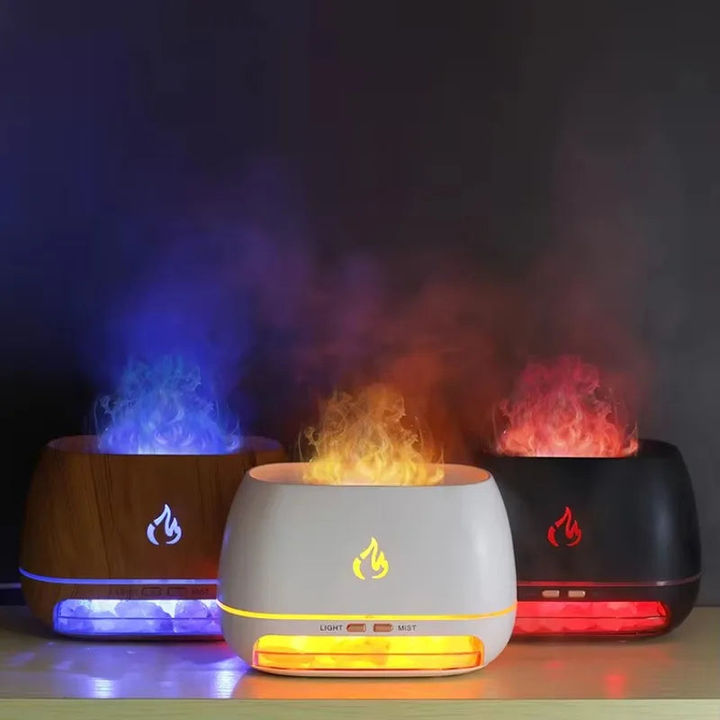 SaltSerenity - Salt Lamp Diffuser with Ambient Lighting