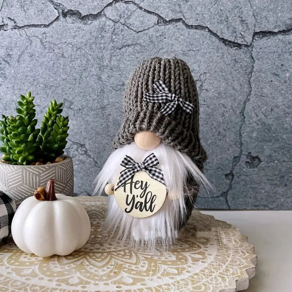Cute Handmade Gnomes for Festive Atmospheres