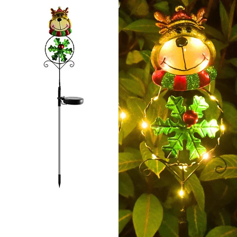 CaneGlow - Enchanting Solar Lighting for Festive Gardens