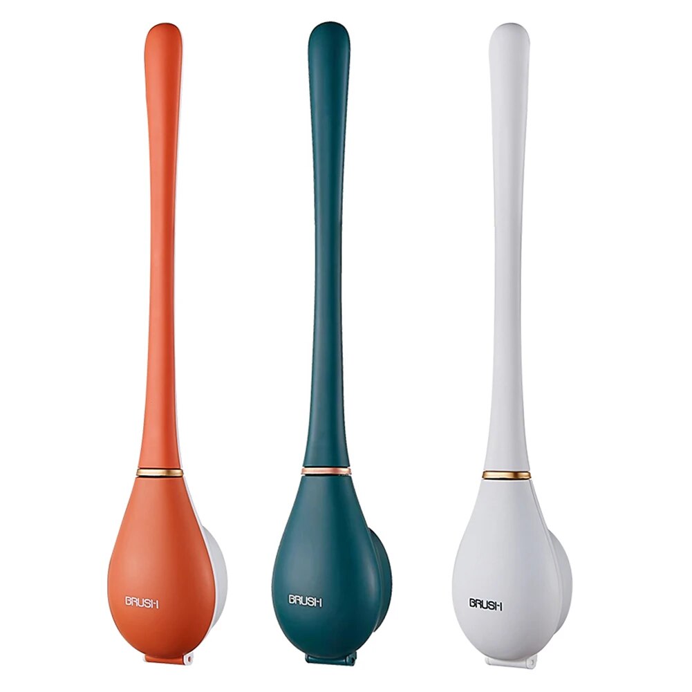 SumiClean - Sleek Silicone Toilet Brush for Your Bathroom