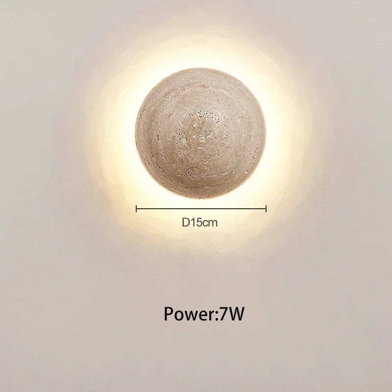 ZenGlow Wall Lamp - Wabi-Sabi Minimalism for Your Wall