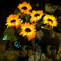 SolarBloom – Realistic Sunflower Garden Lamp for Outdoors