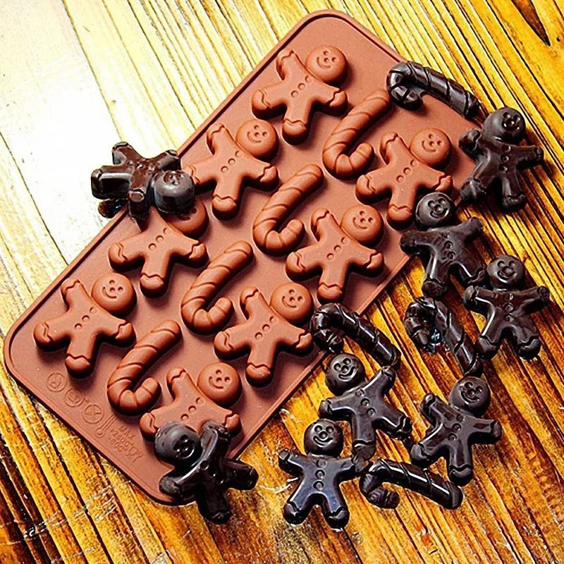 PainEpice - Stylish Silicone Gingerbread Baking Mold
