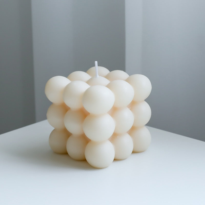 BubbleGlow Candle - Trendy Candle for Your Interior