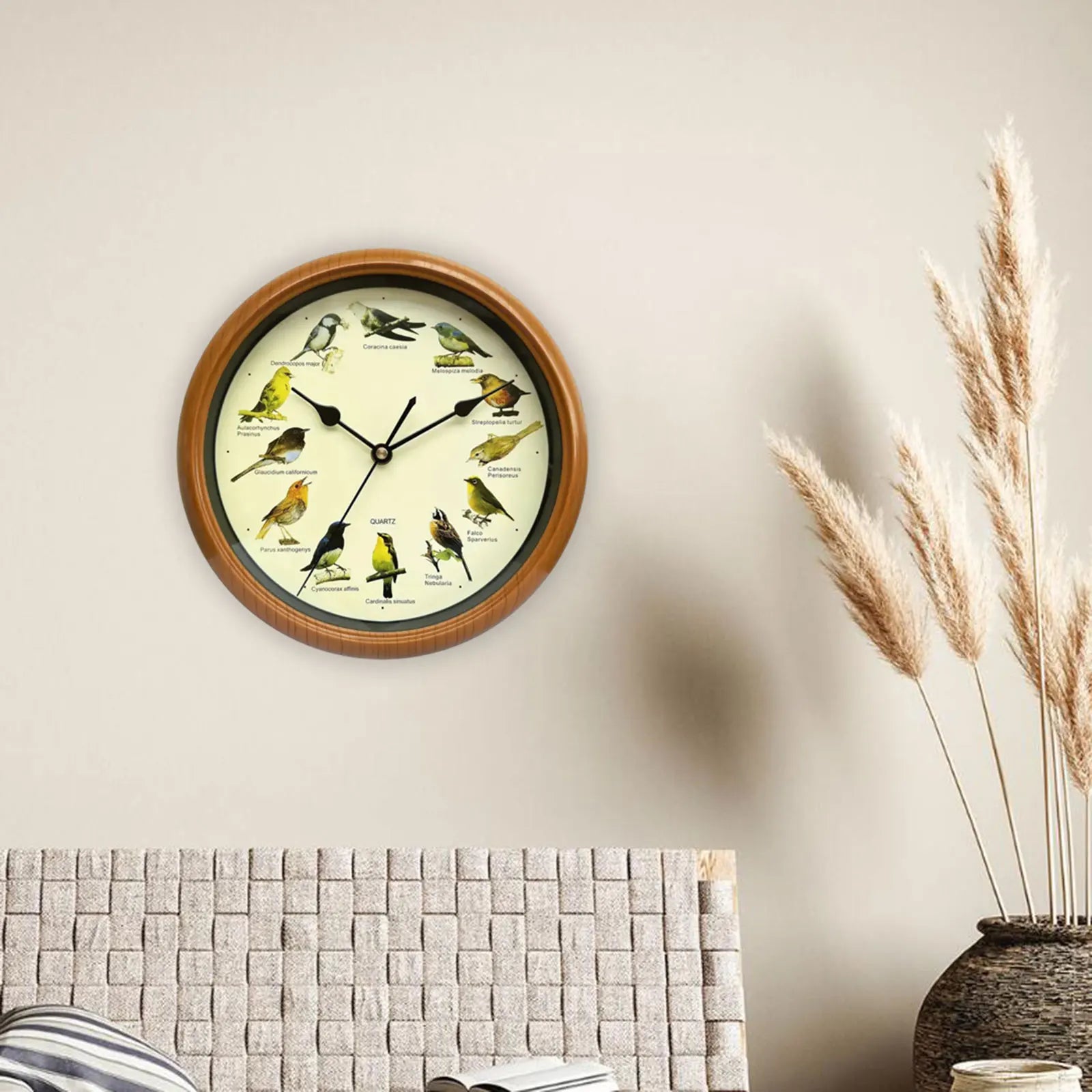 BirdSong Clock – 10 Inch Wall Clock for Stylish Interiors